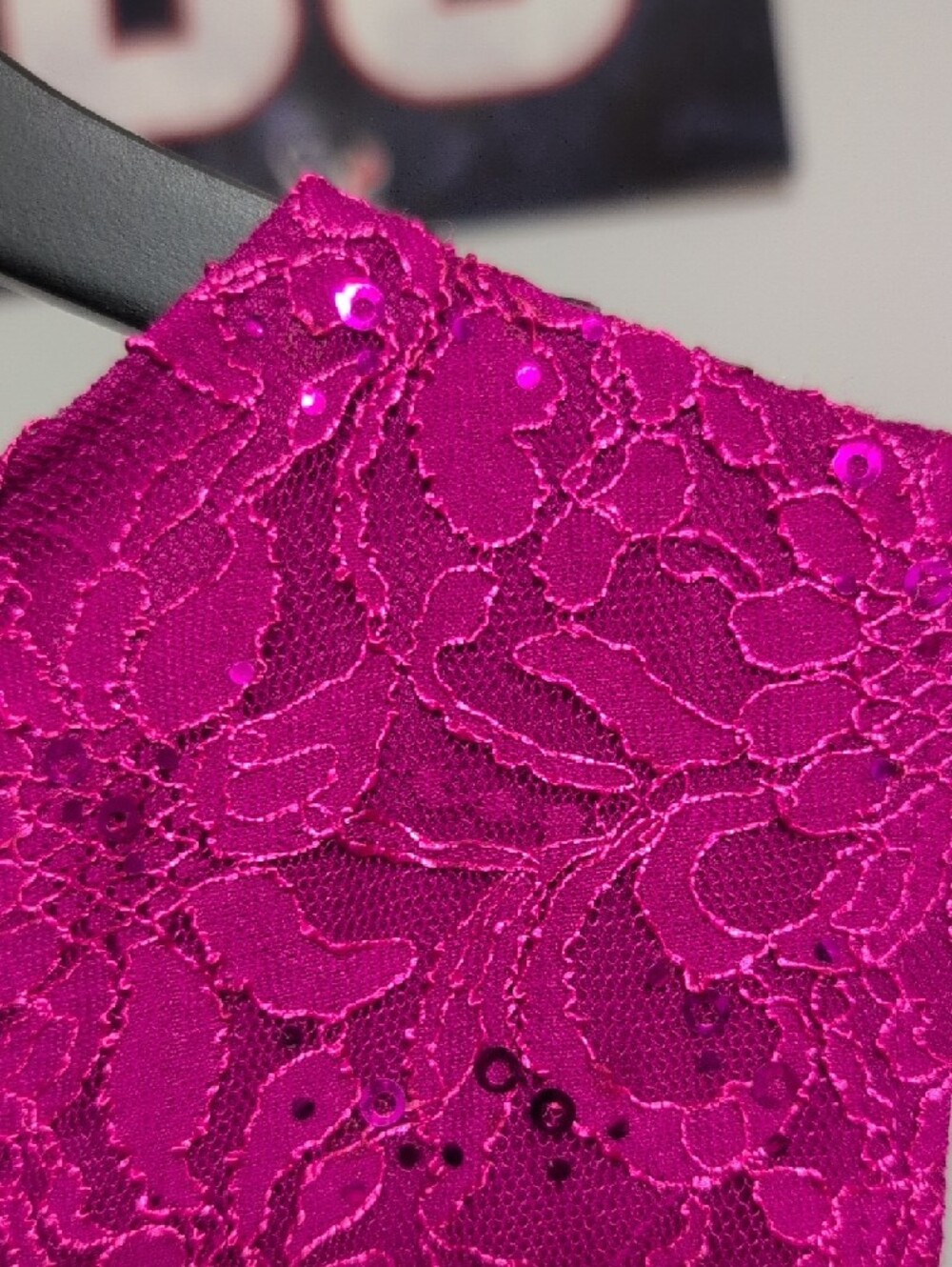 Alex Evenings Fuchsia Lace Sleeveless Maxi Dress - Picture 11 of 11